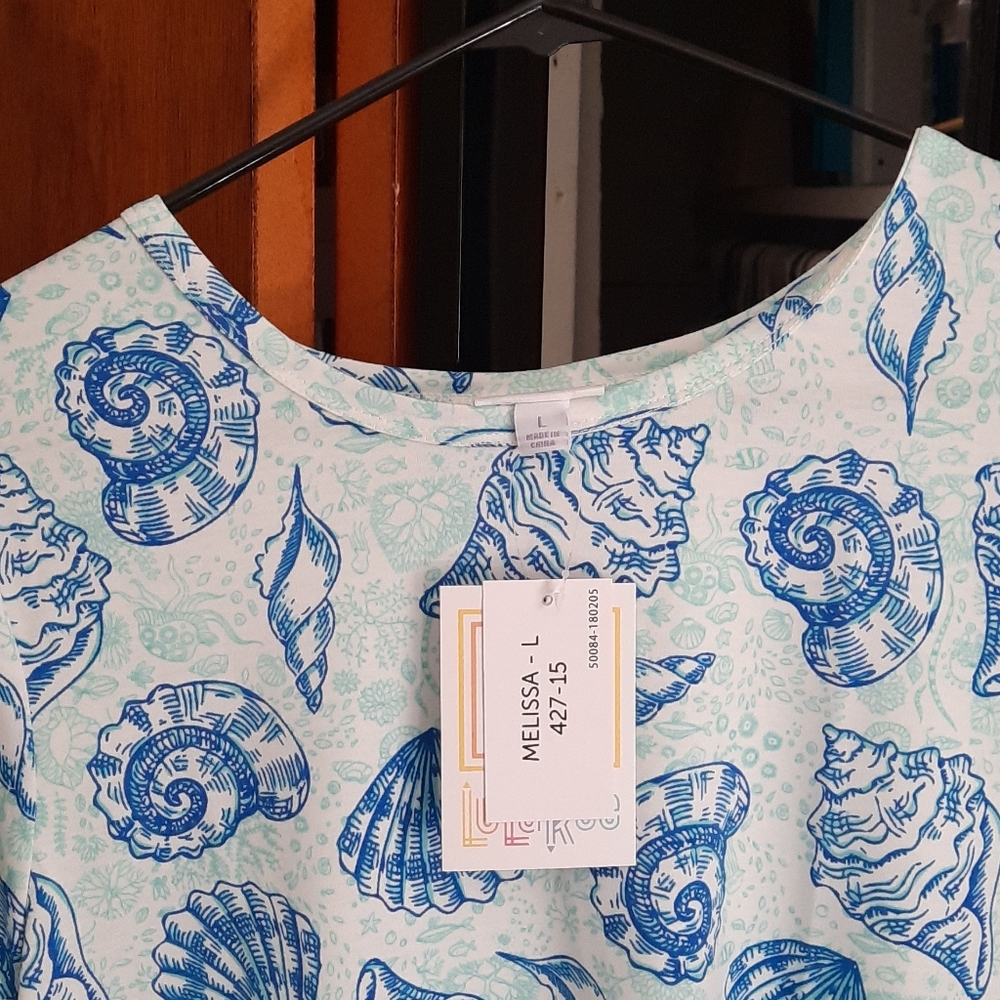 Melissa large beautiful colors with seashells